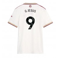 Stroje piłkarskie Arsenal Gabriel Jesus #9 Koszulka Trzeciej dla damskie 2025-26 Krótki Rękaw